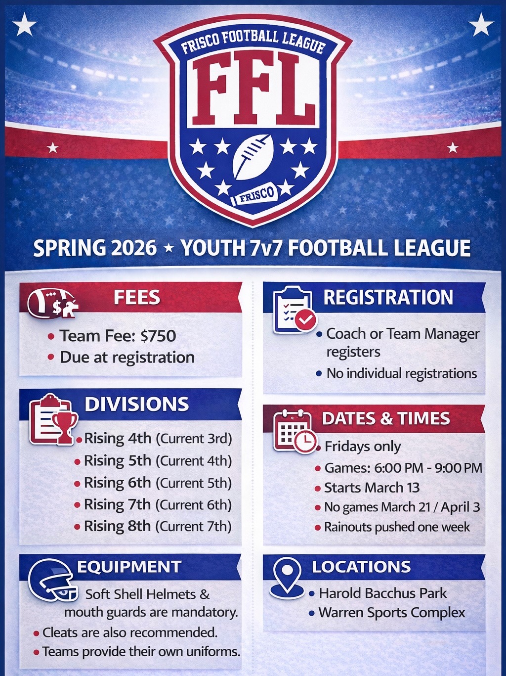 Spring 7v7 Registration
